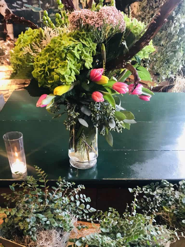 Country Gardeners Florist Presents Arrangements in Bloom Main Street