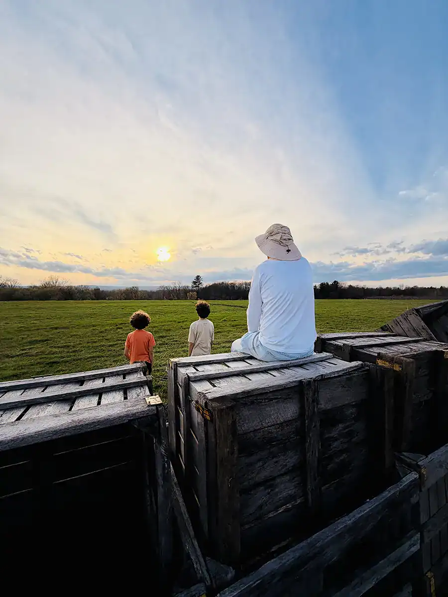 GHE family sunset